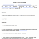 Contratto di Affitto d'Azienda