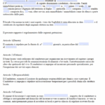 Fac Simile Contratto di Affitto Location per Eventi